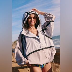 Free People like the wind color block jacket